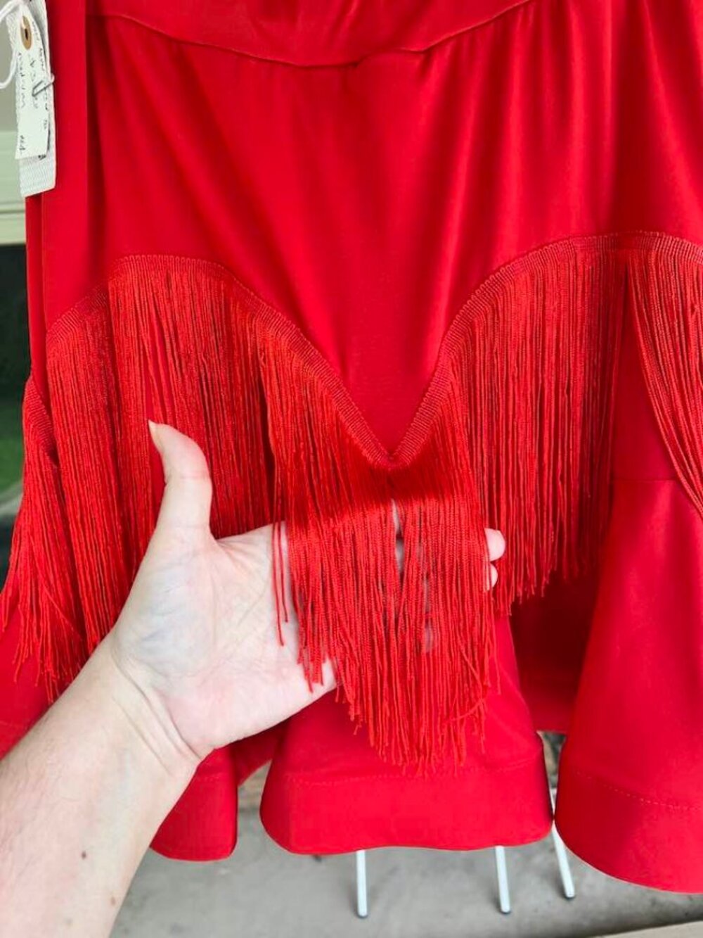 Ballroom Fringe Latin skirt - cha cha, salsa, rumba